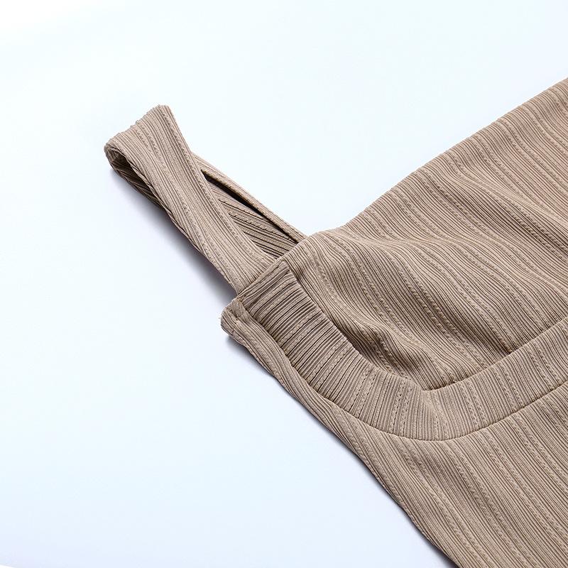Product Introduction of CCCindee Women's 2024 Light and Mature Wind Knitted Suspender Dress 4