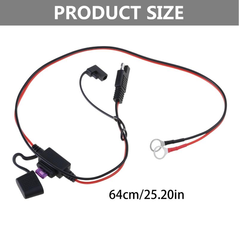 Product Introduction of FENG Waterproof SAE Battery Extension Cable 2 Pin Quickly Connect for Car and Bikes 0