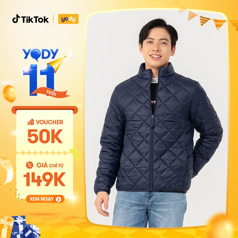 YODY Áo Phao Nam Trần Trám 3 Lớp Dày Dặn Siêu Ấm PHM6029
