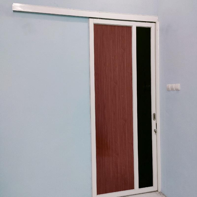 PINTU ALUMINIUM Pintu alumunium pintu kusen aluminium pintu rumah pintu kamar aluminium Kaca 1