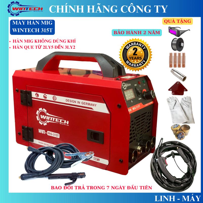 Product Introduction of Máy hàn MIG và que không cần khí Wintech 315T - chính hãng 25
