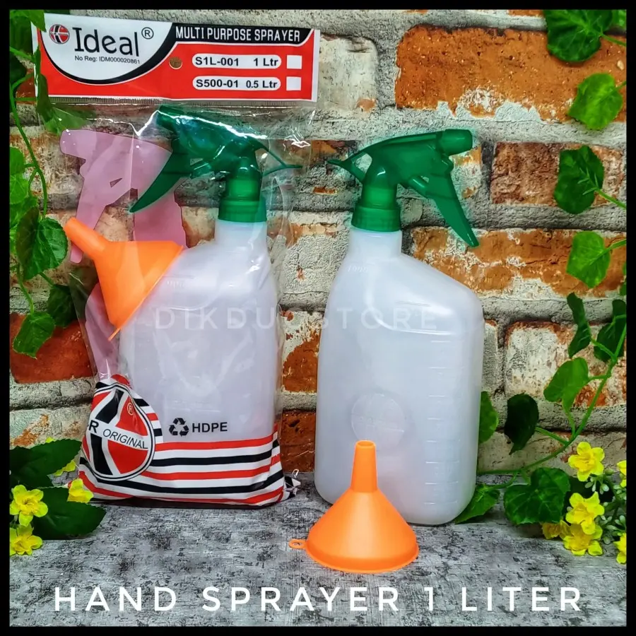 Botol Spray - Botol Sprayer - Semprotan air - hand sprayer 1 liter