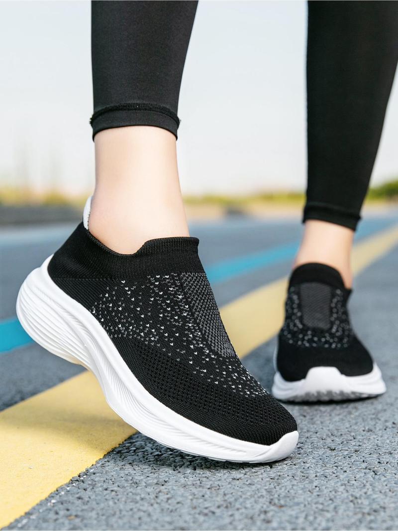 Product Introduction of Women's Mesh Breathable Lightweight Sneakers, Casual Comfortable Sports Running Shoes, All-match Gym Exercise Shoes for Daily Wear 4