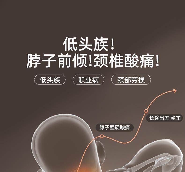 Product Introduction of Neck Support Bandana Neck Support Anti-Lower Head Forward Cervical Spine Brace Home Physiotherapy Traction Artifact Support Scarf Autumn and Winter Comfort 0