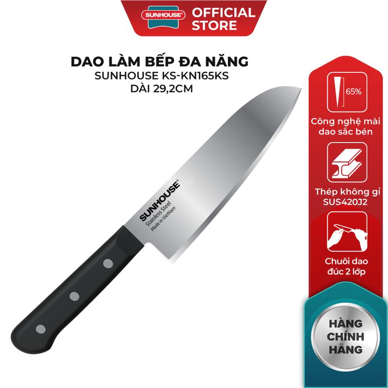 Dao làm bếp đa năng Sunhouse KS-KN165KS