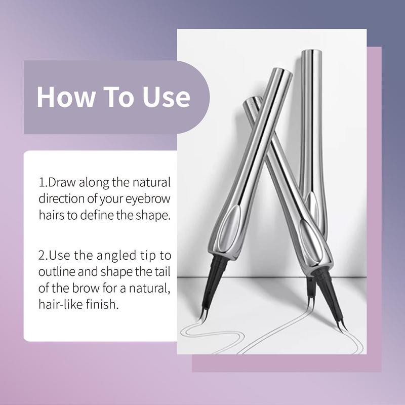 Product Introduction of Curved Eyebrow Pen - 0.8ml Long-Lasting Two-pronged Forked Tip for Women & Girls - Cosmetic Beauty Tool #EyebrowPen #LongLasting #ForkedTip #Makeup #Beauty #Cosmetics 29