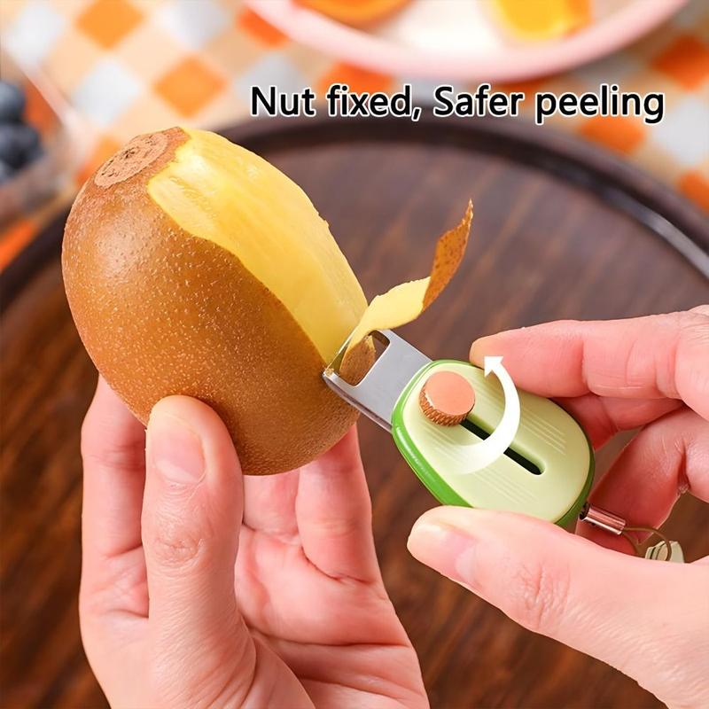 Product Introduction of New Peeling Tool Retractable Mini Peeler Multifunctional Durable Fruit Peeler Paring Portable Manual Peeler for Camping Picnics Outdoor Activities 15