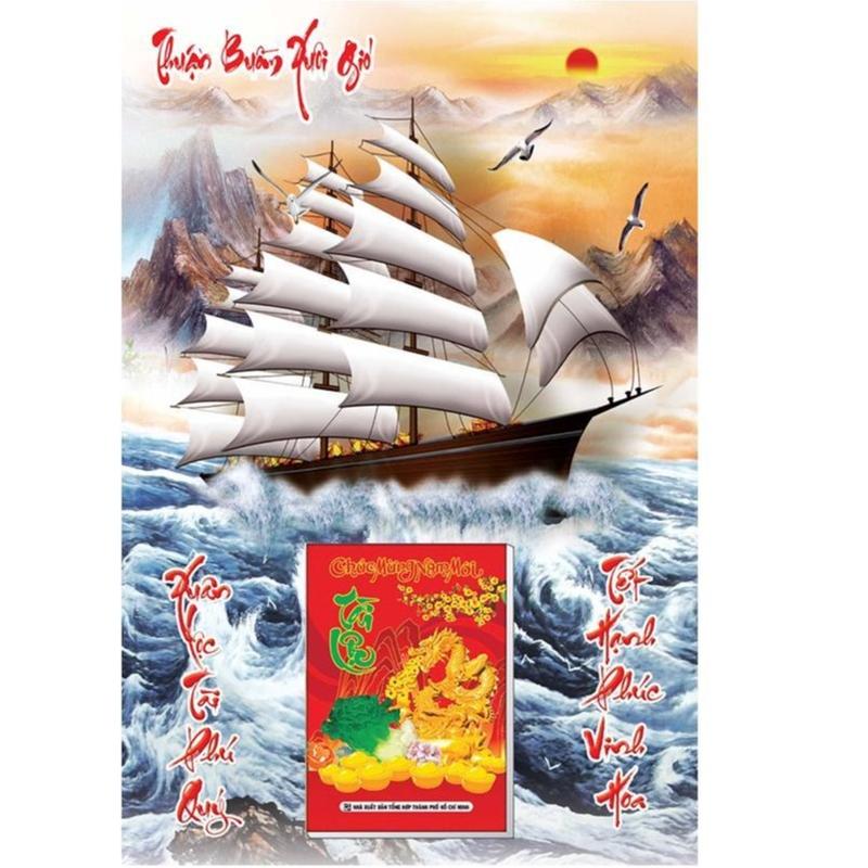 Lịch Gỗ (Kèm Bloc) (40x60cm) Treo Tường Laminate Tráng Gương Khổ Lớn Tết 2025 (46 mẫu)