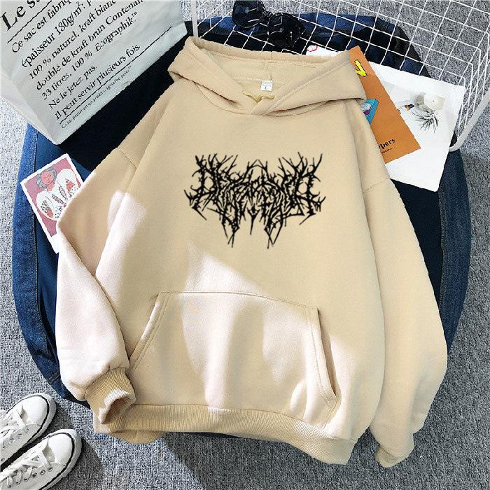 Product Introduction of 2023 Southeast Asia Hooded Sweater Women's Autumn New Korean Style Loose Women's Top Versatile Simple Student Fleece-lined 9