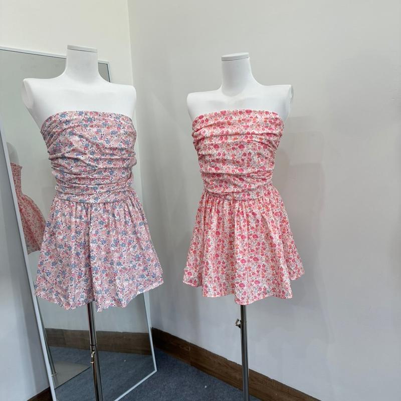 Váy hoa nhí summer dress có lớp lót váy hoa mùa hè Nữ Women