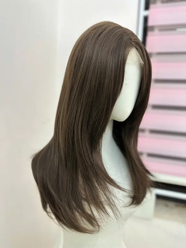 [SDDK 05] Tóc Giả Siêu Da Dệt Kim Layer 50cm Wig Nữ Women Wig Nữ 0