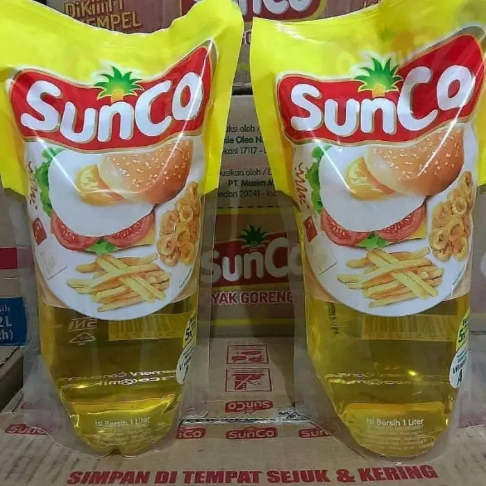 Minyak Goreng Sunco Kemasan Pouch 1 Liter Oil 2
