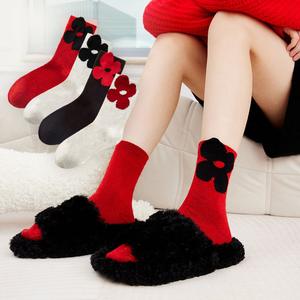 ถุงเท้าเด็ก แฟชั่นใหม่ สไตล์วิทยาลัยลม หลอดกลาง