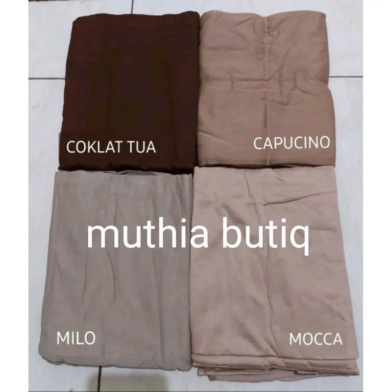 Pashmina Kaos Polos, Pashmina Kaos Turki, Jahit Tepi, Bahan Kaos Rayon Super Premium 4