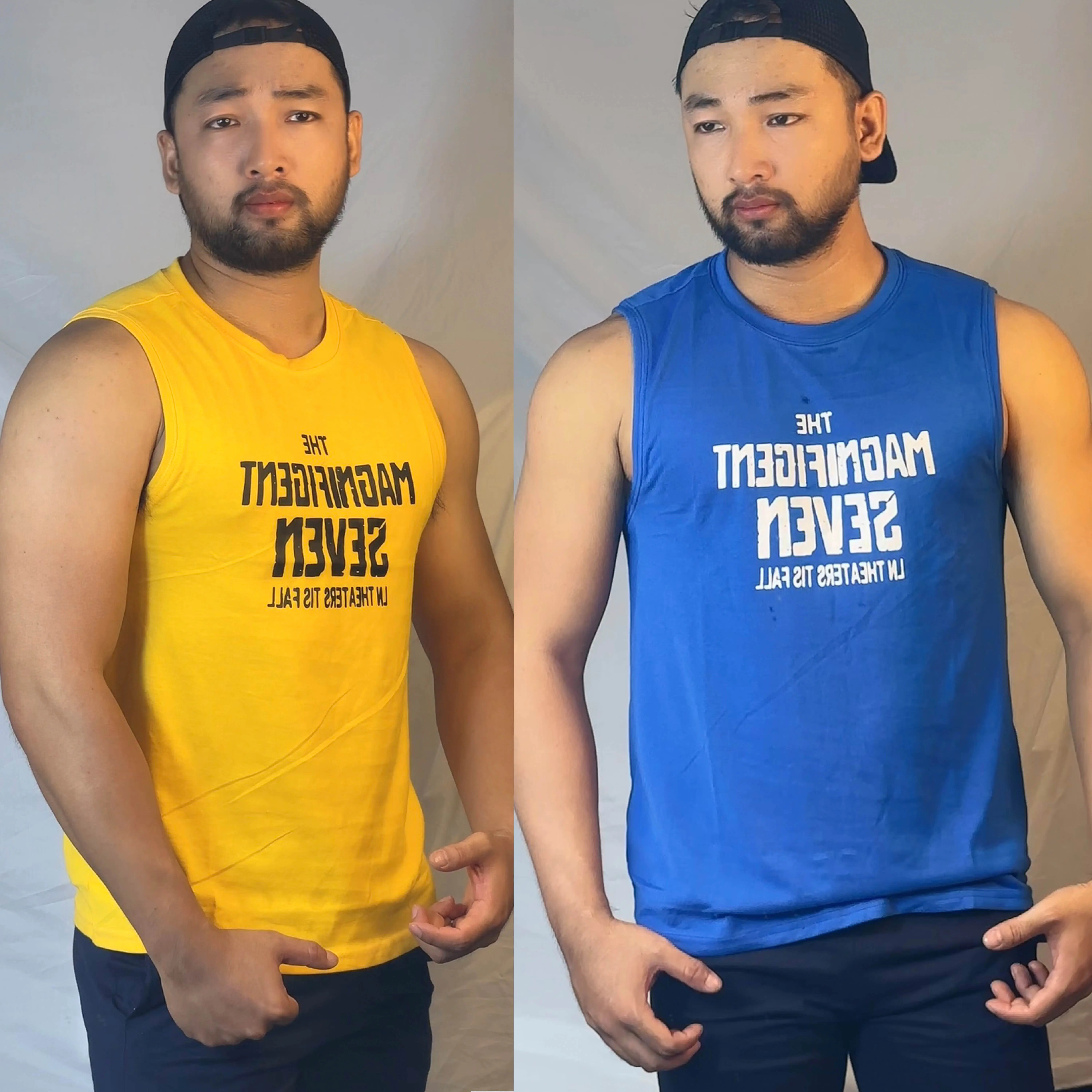[006Tk.IN] Áo thun ba lỗ nam, Áo tanktop Gym Thun Cotton thoáng mát (45 - 85kg)