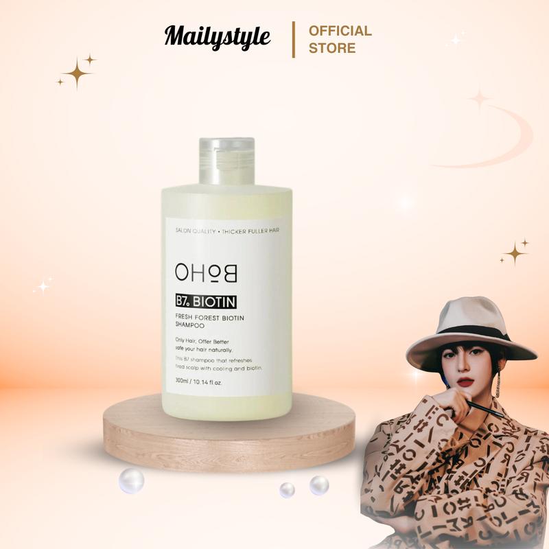 E12_(Date T12/2025) Dầu Gội B7 Biotin Boho 300ml _ Hữu cơ