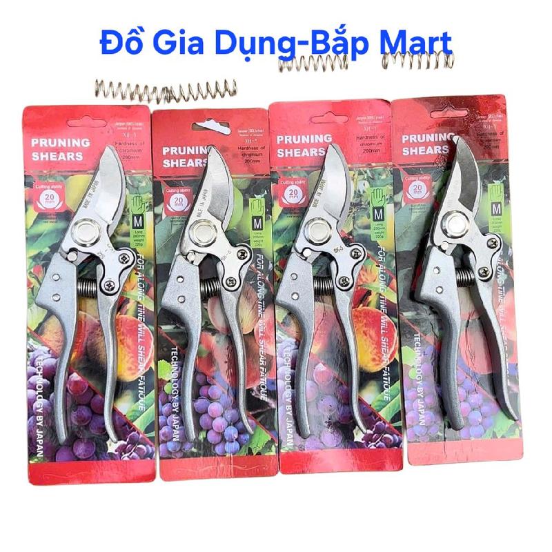 Bộ 4 kéo cắt cành SK5 Nhật Bản, tăng lực 0