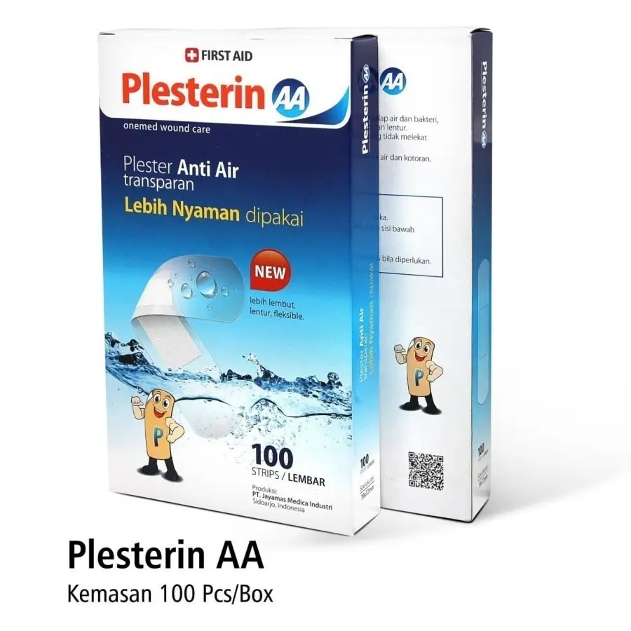 Plesterin Anti Air OneMed Box Isi 100 Pcs