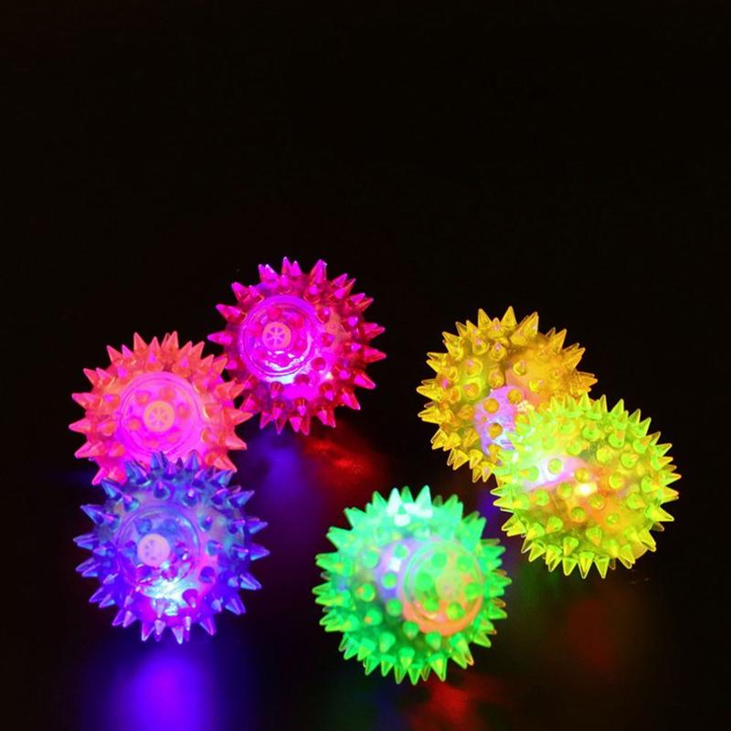 Product Introduction of Đồ chơi phát sáng LED hình bóng cho mèo và chó, Chuông Nhai âm thanh vui nhộn, cho thú cưng 11
