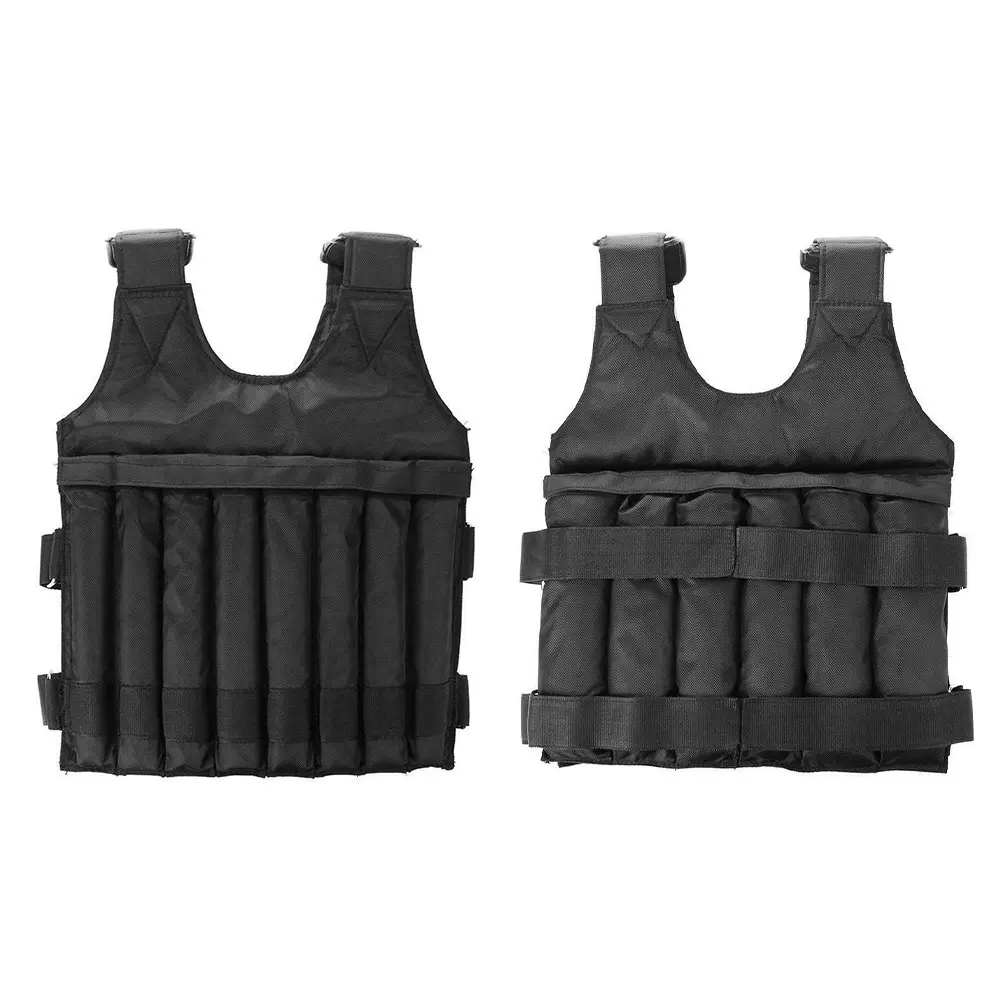 20/50kg Loading Weighted Vest Adjustable Exercise Training Fitness Jacket