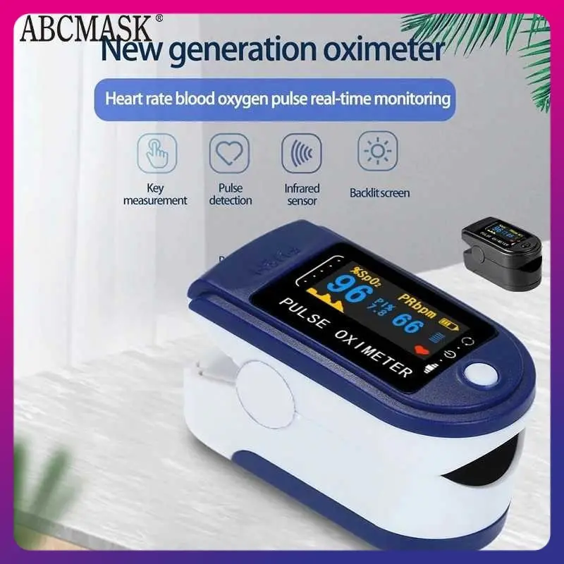 ABCMASK Alat Pengukur Detak Jantung Kadar Oksigen Oximeter - LK88