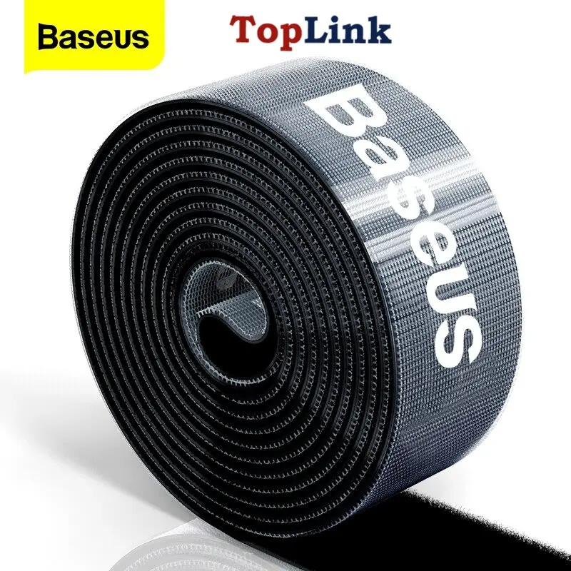 Cuộn Dây Dính Đa Năng Dài 3M Baseus Có Thể Bó Gọn Giúp Cáp Sạc Và Đường Dây Điện Trong Gia Đình Bạn Trở Nên Gọn Gàng