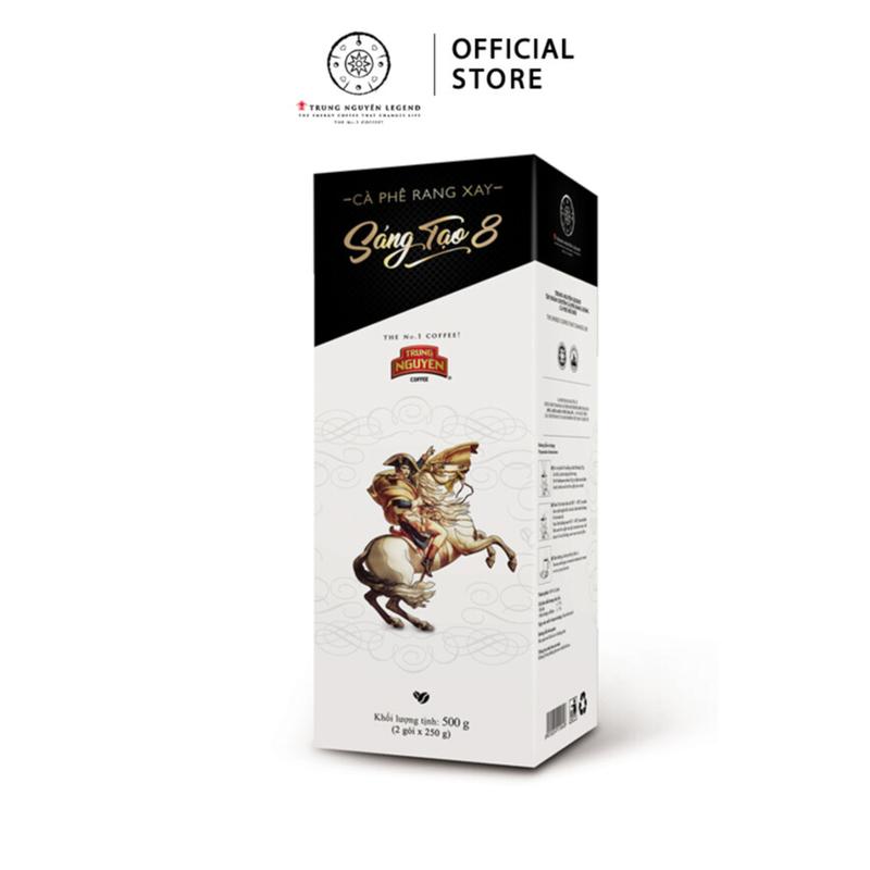 Trung Nguyên Legend Coffee Cà phê Rang Xay Sáng tạo 8 - Hộp 500gr Cafe