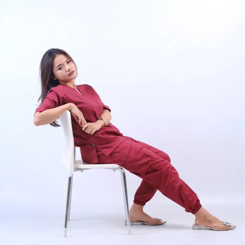 Baju Jaga Ok Jogger Cargo Lengan Pendek Toyobo 0