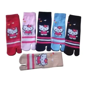 kaos kaki jempol anak perempuan tk sd  motif hello kitty kaos kaki anak Fashion