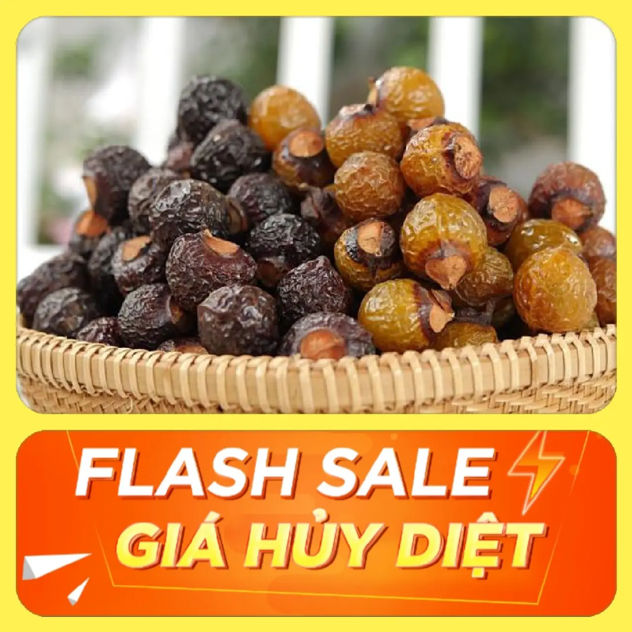 Bồ Hòn Tách Hạt Loại 1 Kèm Hướng dẫn sử dụng (1kg) - Xà phòng thiên nhiên