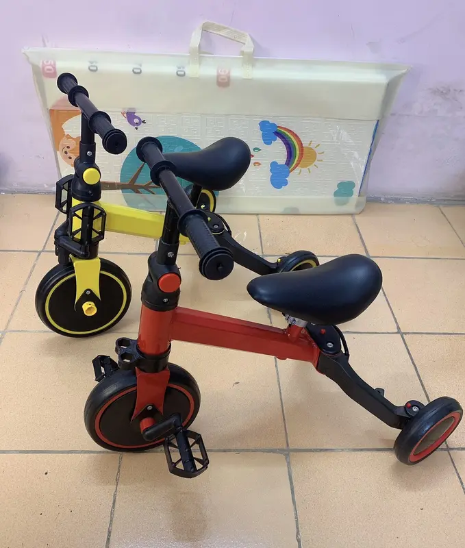 Xe đạp ba trong một SPORRT kiêm chòi chân giữ thăng bằng cho trẻ . 2