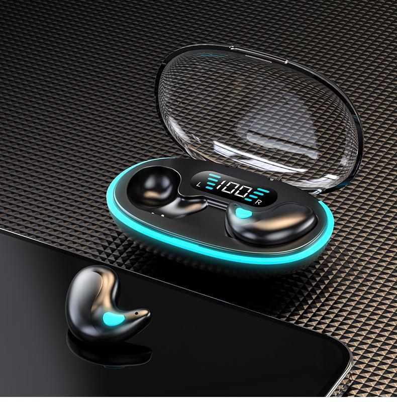 Product Introduction of TWS NEW X55 Wireless Bluetooth Headset 5.3 Earphones Bluetooth Headphones with Mic Earbuds 3000Mah Charger Box LED Display Fone Audio Electronic 18