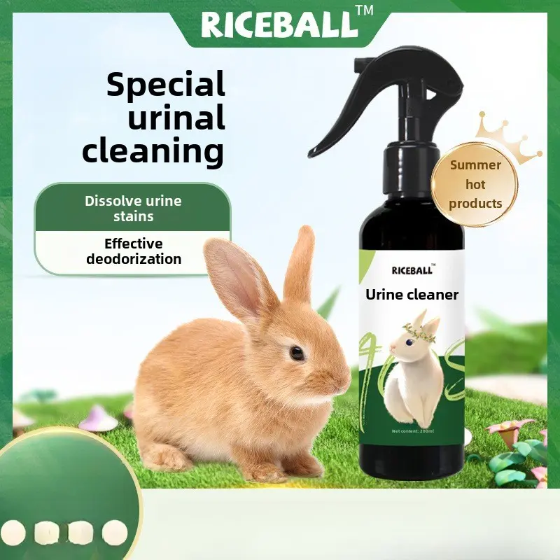 Rabbit Urine Stone Cleaner Urine Dirt Removal Stool Cleaning Detergent Rabbit Toilet Chassis Cleaning Deodorant Cleaning Lotion