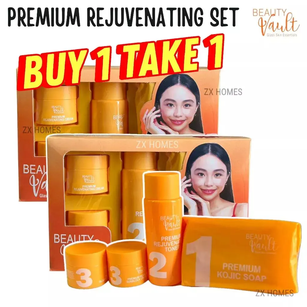 ℭ 【BUY 1 TAKE 1】PREMIUM SET Beauty Vault Rejuvenating Set Acne