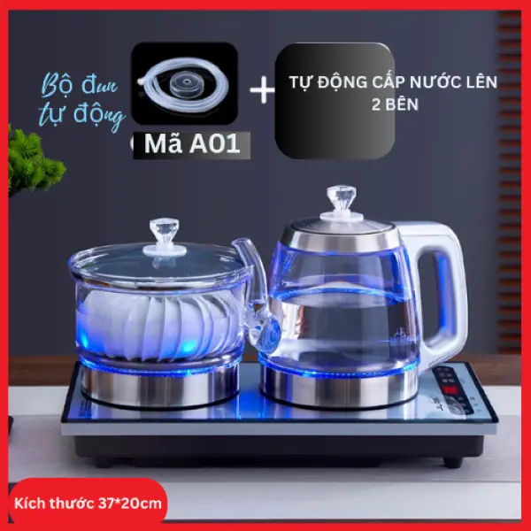 Bộ Đun Nước Điện Tự Động Pha Trà Cấp Nước 2 Bên Ấm Và Nồi Tại Bàn Đun Nước Ấm Siêu Tốc Ấm Đun Bình Đun Nước Đun Siêu Tốc