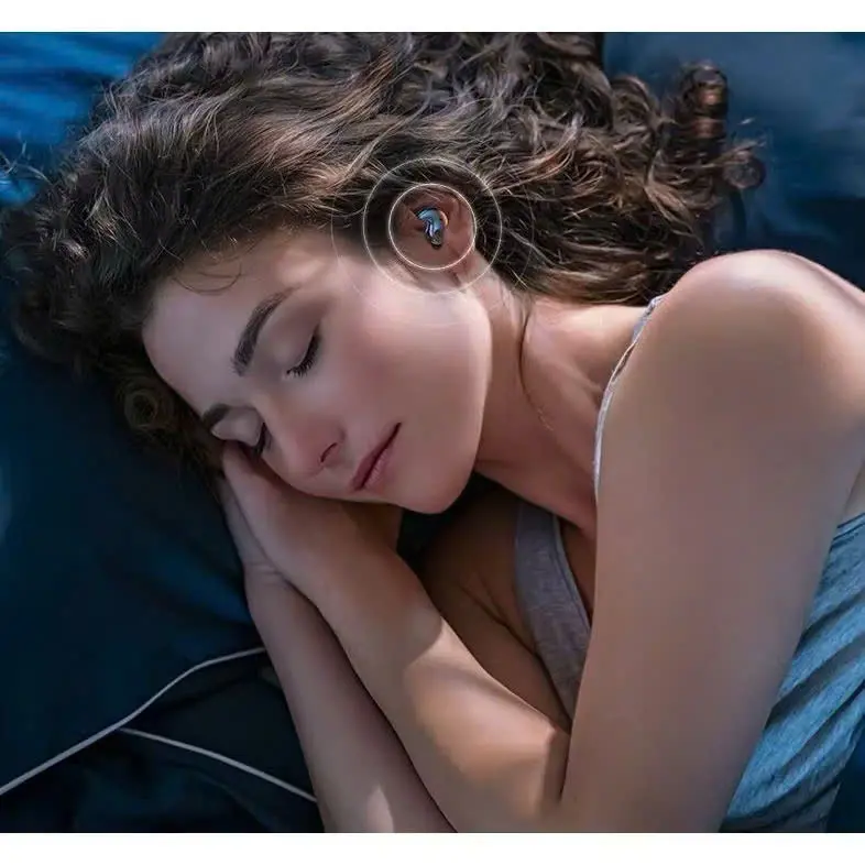 Tai Nghe Bluetooth 5.4 Nhét Tai Nhỏ Gọn  M52 Mẫu Mới Mỏng Nhẹ Nằm Ngủ, Micro Tích Hợp, Hàng Nhập Khẩu Cao Cấp - Earphone, Nghe Nhạc 7