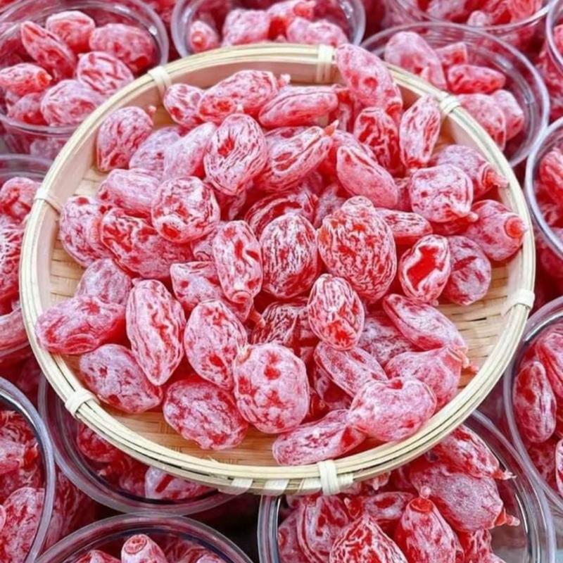  Xí Muội đào Hồng Bao Tử Không Hạt Chua Ngọt Cực Ngon Ăn Vặt Food ômai Snack 