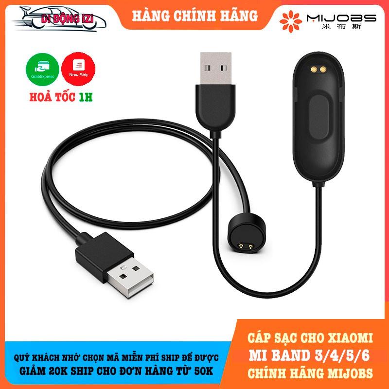 Dây Cáp Sạc Xiaomi Mi Band 8/7/6/5/4/3, 7 Pro/Redmi Watch 2/3 - Mijobs Chính Hãng - Sạc Chuyên Dụng, Chất Lượng Cao