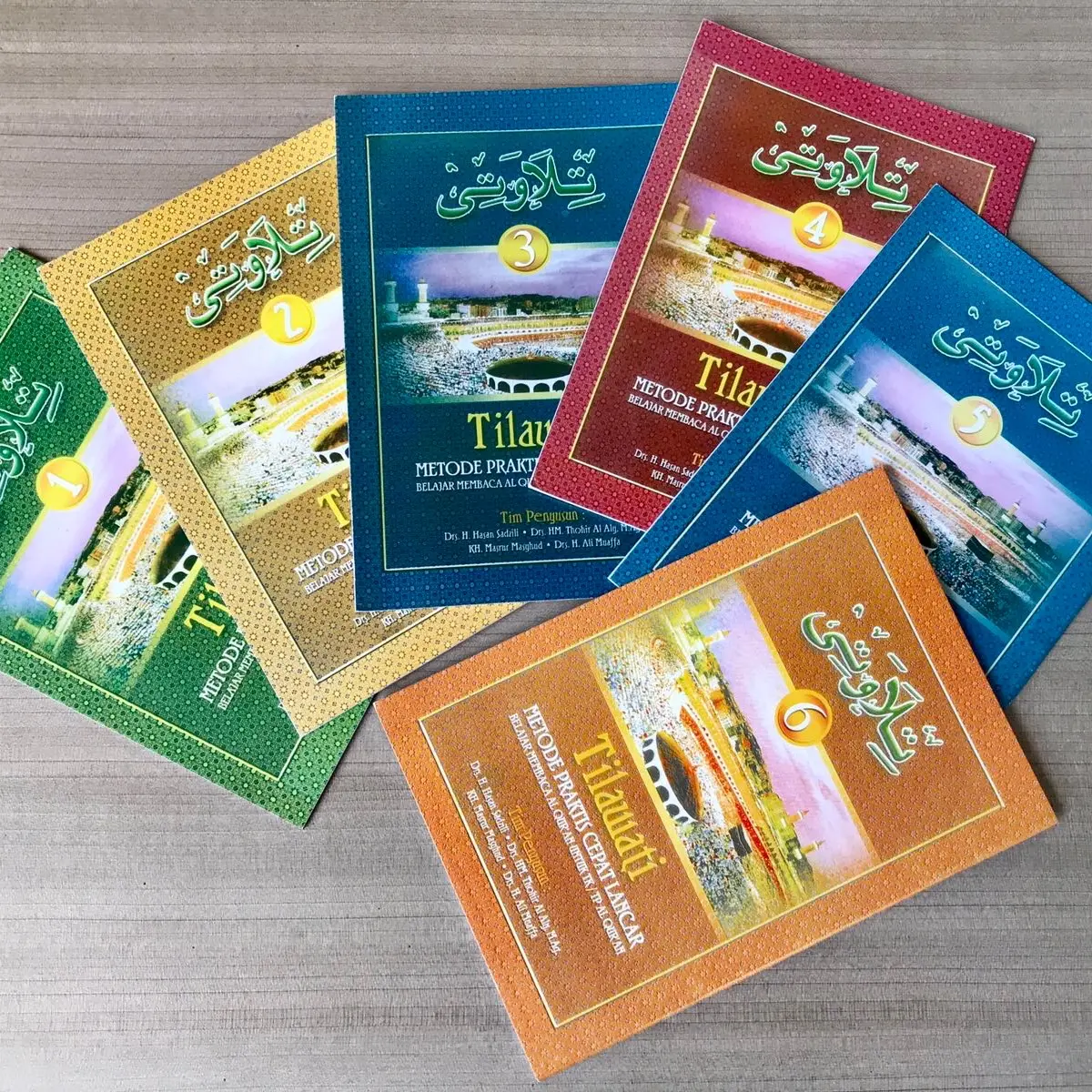 Buku Tilawati Paket Lengkap Per Jilid 1 - 6 Metode Belajar Alquran