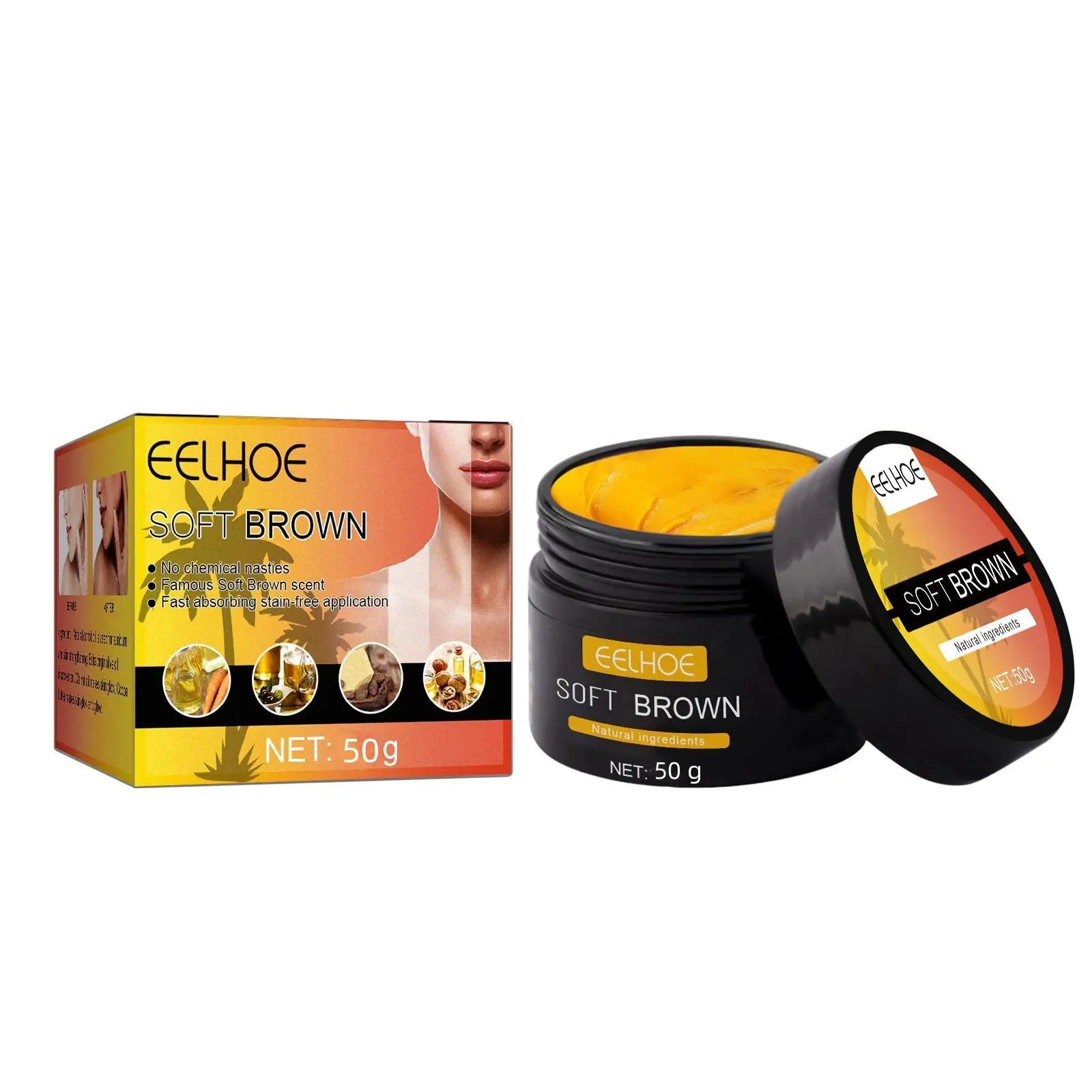 50g Aloe Vera Gel/Blackening Cream/ After Sunburn Moisturizer, Skin Care Cream, Moisturizing Sun Cream Sun Care Product for Women & Men