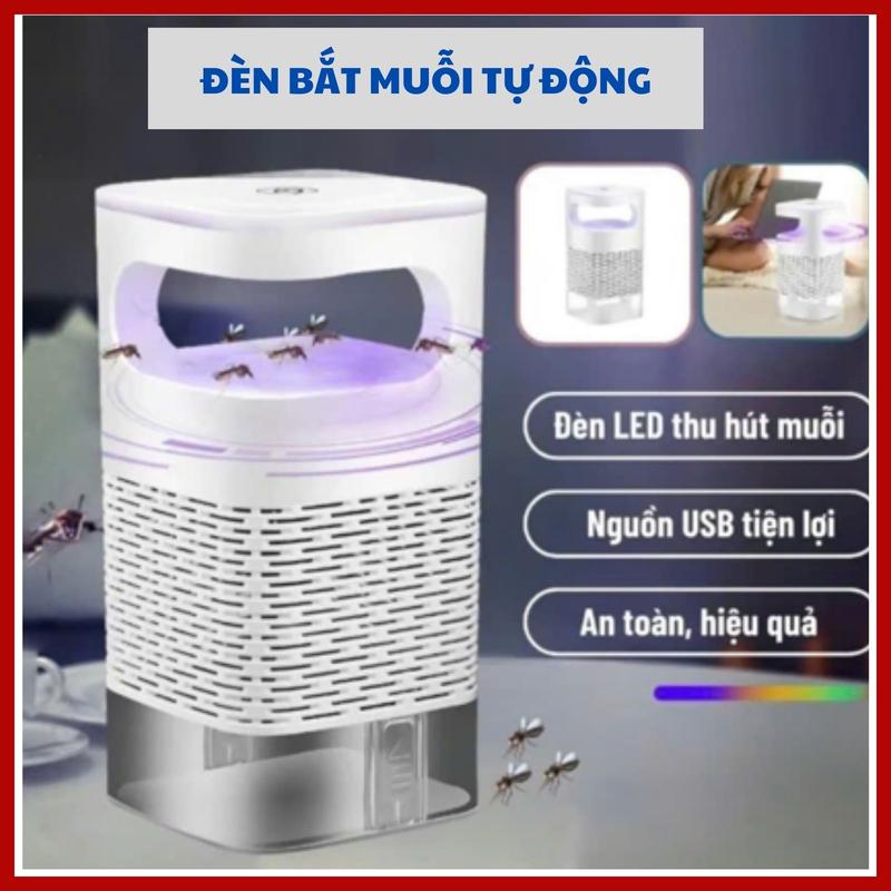 Đèn Bắt Muỗi, Máy Bắt Muỗi Thông Minh Công Nghệ Cao Kèm Sạc, Đèn Muỗi Thông…