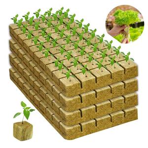 岩石ウール植木ブロック、ガーデン水耕栽培用種まき・発芽基材、苗育成用スポンジ、植物発芽キット