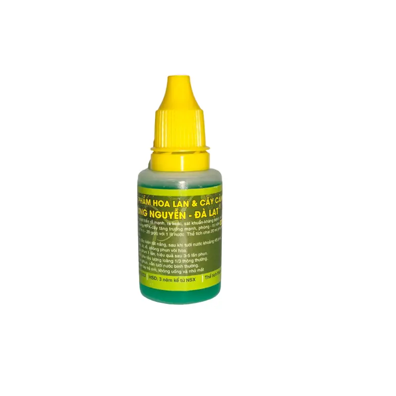 Phân bón sinh học Hùng Nguyễn 6in1 cho hoa lan và cây cảnh, 20ml - Kích rễ, kháng bệnh, bổ sung NPK 6