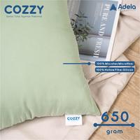 Gambar COZZY Bantal Tidur Microfiber Dacron Ukuran 40x60cm - Warna Estetik & Tebal - BEIGE, 40x60 dari Adela Sprei & Bedcover Kab. Gresik 4 Tokopedia