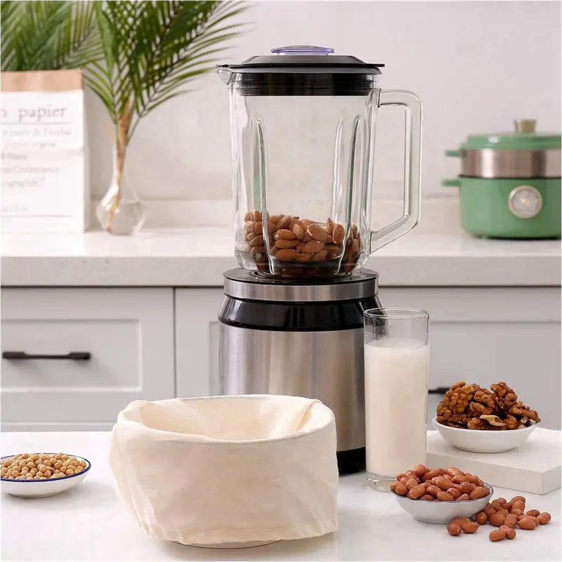 Vải phô mai, để lọc túi sữa hạt, túi pha trà, sữa chua và cà phê, túi lọc, túi súp Gạc Cotton 3