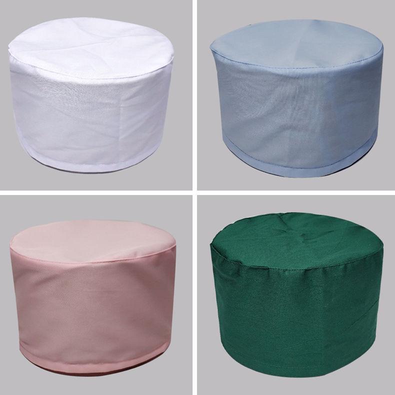 Product Introduction of [High Quality] Four Seasons Doctor's Cap Doctor Cap Unisex round Cap White Blue Pink Green Hygiene Cap Summer Internship Cap Nurse Hat Medical Large Small Size Nurse Hat Loose Operating Cap 1