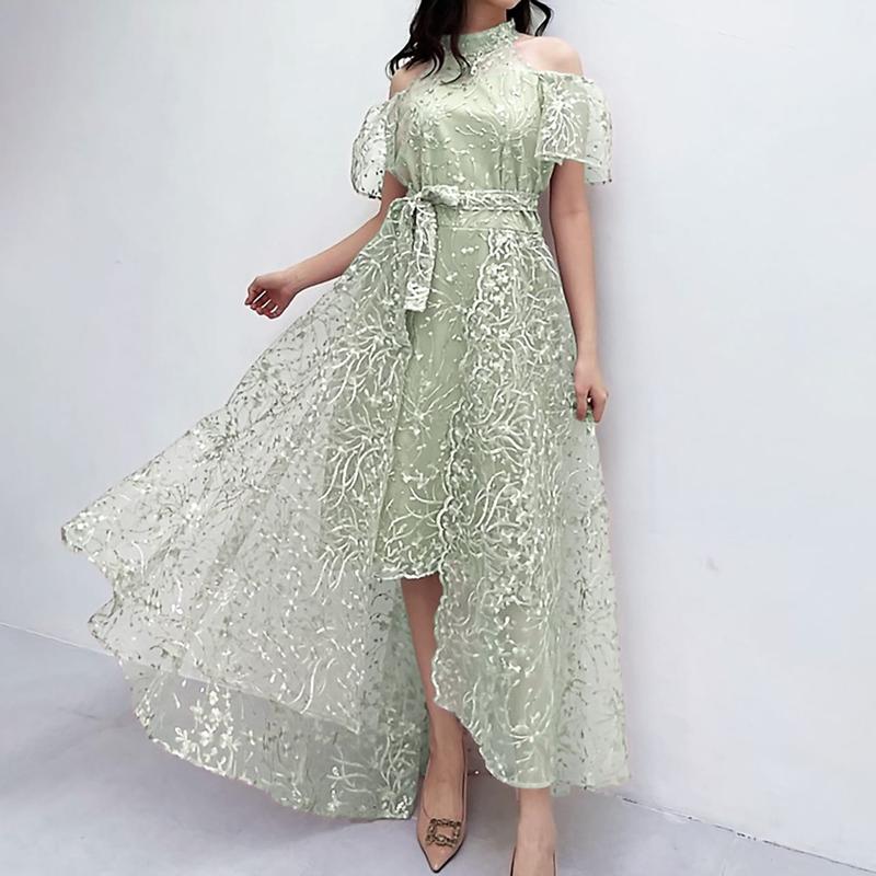 SC Charity Dress Gaun Wanita Dewasa 5W Pesta Panjang Remaja Formal Simple 6