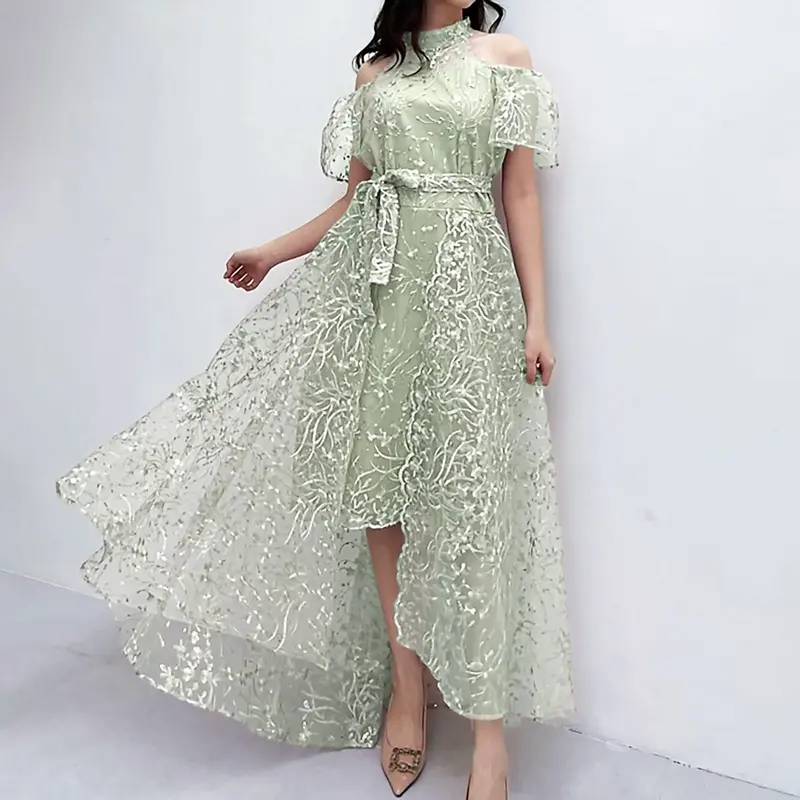 SC Charity Dress Gaun Wanita Dewasa 5W Pesta Panjang Remaja Formal Simple 6