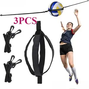 1Set Tali Strap Bola Voli Adjustable Alat/Latihan Memukul Bola Spike Training/Bola Voli Tali Strap
