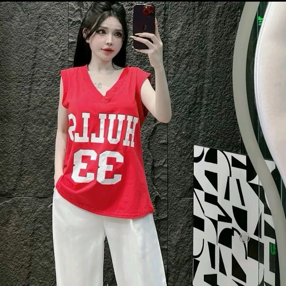 Áo salach vải đũi giấy siêu mát